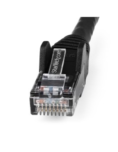 StarTech.com N6LPATCH1MBK cavo di rete Nero 1 m Cat6 U UTP (UTP) 2