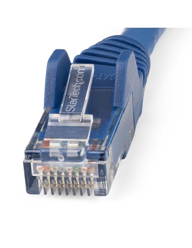 StarTech.com N6LPATCH1MBL cavo di rete Blu 1 m Cat6 U UTP (UTP)