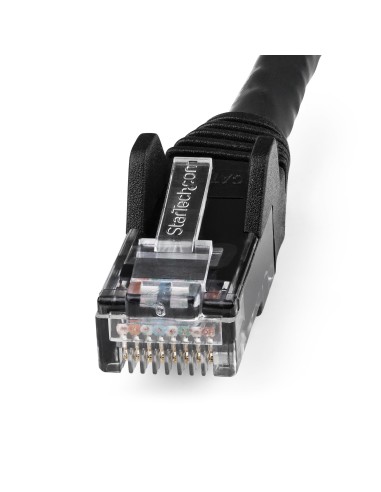 StarTech.com N6LPATCH3MBK cavo di rete Nero 3 m Cat6 U UTP (UTP)