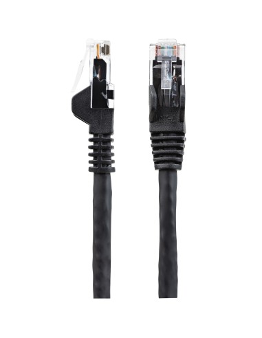 StarTech.com N6LPATCH3MBK cavo di rete Nero 3 m Cat6 U UTP (UTP)