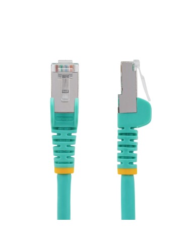 StarTech.com Cavo Ethernet CAT 6a - 7,5m - Acqua - Cavo di rete LAN Low Smoke Zero Halogen (LSZH) - 10GbE 500MHz 100W PoE++ -