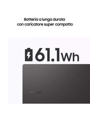 Samsung Galaxy Book2 360 Laptop, Processore Intel EVO i5 di dodicesima generazione, 13.3 Pollici, Windows 11 Home, 8GB RAM, SSD