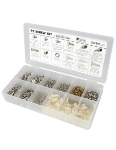 StarTech.com Kit assortimento di viti PC Deluxe - Viti, dadi e separatori