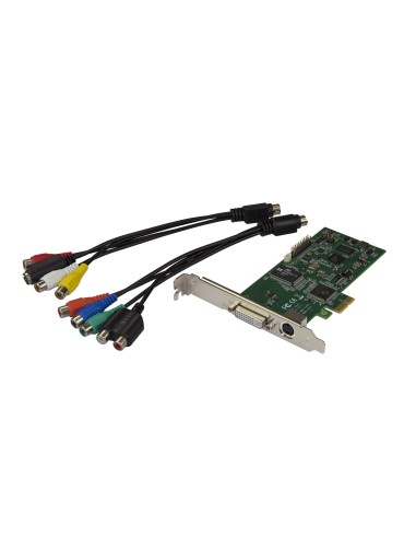 StarTech.com Scheda Acquisizione Video HD PCIe - Scheda cattura video HDMI, VGA, DVI o Video Component a 1080p 60 FPS