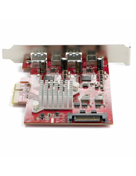 StarTech.com Scheda PCI Express USB a 4 porte - Scheda di espansione PCIe USB 10Gbps con 2 controller - 2 porte USB-C e 2 porte