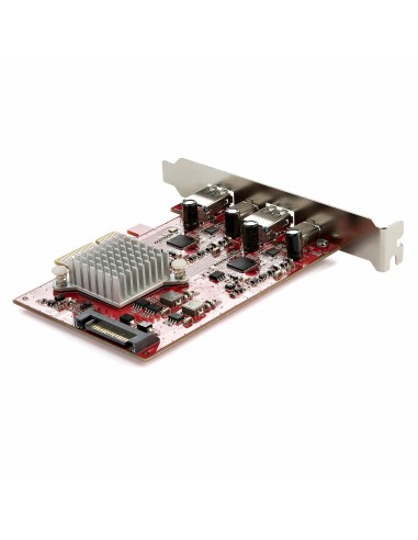 StarTech.com Scheda PCI Express USB a 4 porte - Scheda di espansione PCIe USB 10Gbps con 2 controller - 2 porte USB-C e 2 porte