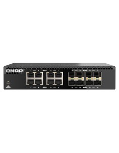 QNAP QSW-3216R-8S8T switch di rete Non gestito L2 10G Ethernet (100 1000 10000) Nero