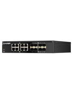 QNAP QSW-3216R-8S8T switch di rete Non gestito L2 10G Ethernet (100 1000 10000) Nero 2