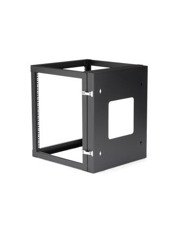 StarTech.com Server rack 12U a giorno per montaggio a parete con cerniera 22"