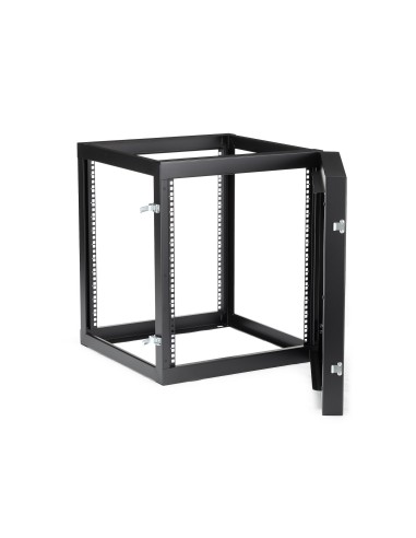 StarTech.com Server rack 12U a giorno per montaggio a parete con cerniera 22"
