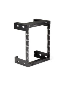 StarTech.com 12U 19" Rack di rete per montaggio a parete a 2 staffe - Rack a muro profondo 12" 30cm a telaio aperto. Rack per 2