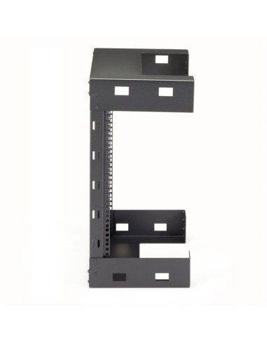 StarTech.com 12U 19" Rack di rete per montaggio a parete a 2 staffe - Rack a muro profondo 12" 30cm a telaio aperto. Rack per