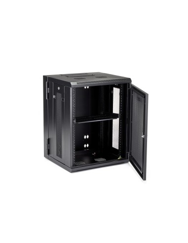 StarTech.com Armadio per Server Rack Montabile a Parete 15U - Armadio a Cerniera fino a 20" (50cm) di profondità