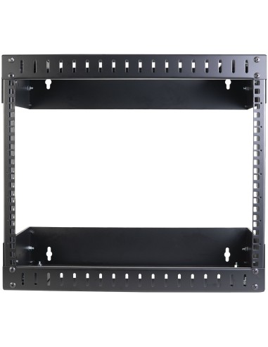 StarTech.com Rack 8U a giorno per montaggio attrezzature a parete - Profondità regolabile