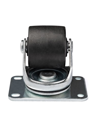 StarTech.com Ruote industriali per armadi server - Set di 4 kit di viti M6 per ruote da 2 pollici - Ruote girevoli di ricambio