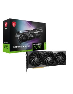 MSI GAMING GEFORCE RTX 4070 X SLIM 12G scheda video NVIDIA 12 GB GDDR6X