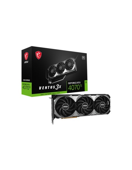 MSI VENTUS GEFORCE RTX 4070 Ti 3X E1 12G OC scheda video NVIDIA 12 GB GDDR6X