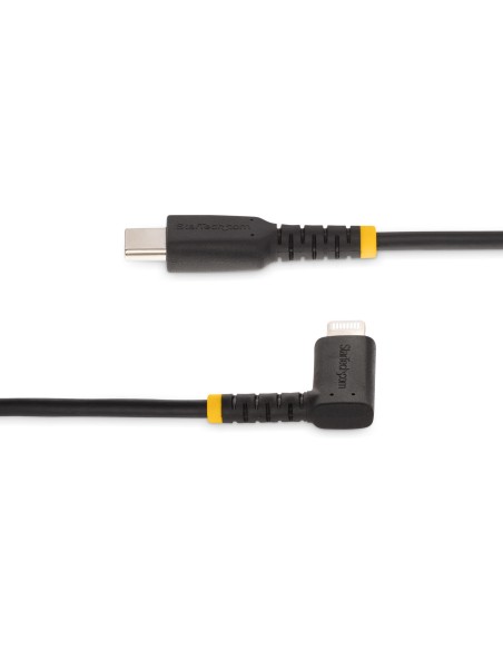 StarTech.com Cavo USB-C a Lightning da 2m - Cavo di ricarica sincronizzazione da USB Tipo-C a Lightning in fibra aramidica