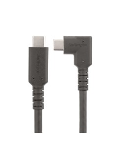 StarTech.com Cavo USB-C angolare robusto da 50 cm, USB 3.2 Gen 2 (10 Gbps), cavo di trasferimento dati USB type-C ad angolo 2