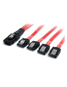 StarTech.com Cavo SAS Serial Attached SCSI 50 cm - SFF-8087 a 4 Latching SATA
