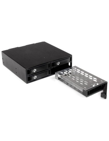 StarTech.com Backplane mobile per rack hot-swap 5,25" a 4 alloggiamenti HDD SATA SAS da 2,5" - 6 Gbps