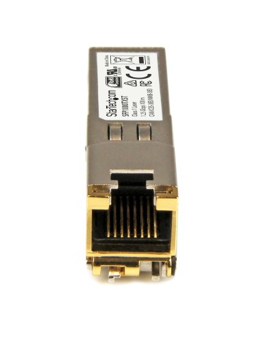 StarTech.com Modulo Ricetrasmettitore in Rame SFP+ RJ45 Gigabit Conforme MSA - 1000BASE-TX