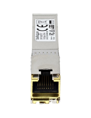 StarTech.com Modulo Ricetrasmettitore in Rame SFP+ RJ45 10 Gigabit Conforme MSA - 10GBASE-T
