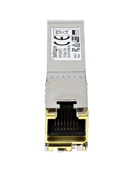 StarTech.com Modulo Ricetrasmettitore in Rame SFP+ RJ45 10 Gigabit Conforme MSA - 10GBASE-T