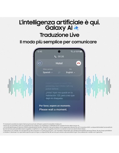 Samsung Galaxy S24 Smartphone AI, Display 6.2'' FHD+ Dynamic AMOLED 2X, Fotocamera 50MP, RAM 8GB, 128GB, 4.000 mAh, Onyx Black