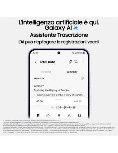 Samsung Galaxy S24 Smartphone AI, Display 6.2'' FHD+ Dynamic AMOLED 2X, Fotocamera 50MP, RAM 8GB, 256GB, 4.000 mAh, Onyx Black