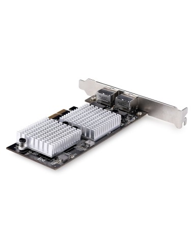 StarTech.com Scheda di Rete PCIe 10GbE a 2 Porte - Scheda di Espansione Ethernet Gigabit per PC Server, Adattatore di Rete PCI