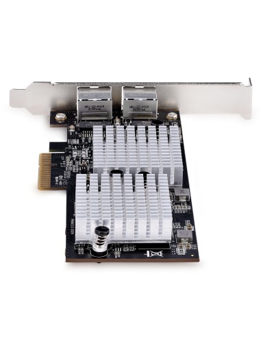 StarTech.com Scheda di Rete PCIe 10GbE a 2 Porte - Scheda di Espansione Ethernet Gigabit per PC Server, Adattatore di Rete PCI