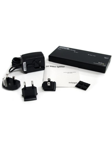 StarTech.com Sdoppiatore video DVI 2 porte con audio