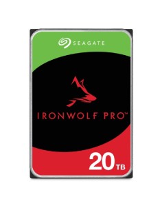 Seagate IronWolf Pro ST20000NT001 disco rigido interno 3.5" 20 TB
