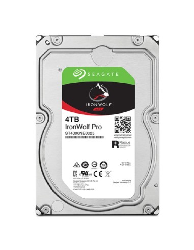Seagate IronWolf Pro ST4000NT001 disco rigido interno 3.5" 4 TB