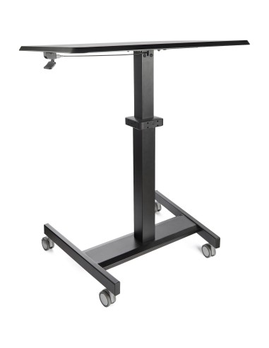 StarTech.com Scrivania Sit-Stand per lavorare in piedi o seduti - Postazione di lavoro ergonomica mobile e regolabile in