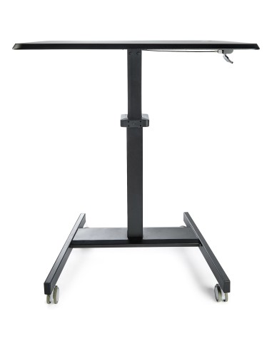 StarTech.com Scrivania Sit-Stand per lavorare in piedi o seduti - Postazione di lavoro ergonomica mobile e regolabile in