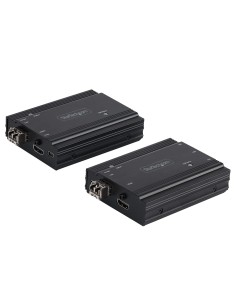 StarTech.com Extender HDMI Fibra Ottica - Kit trasmettitore ricevitore audio video HDMI 4K e USB - 300m (MultiModale) -
