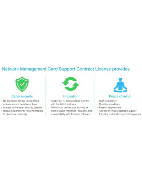 APC SWNMC3SU-3Y-DIGI licenza per software aggiornamento 1 licenza e Inglese 3 anno i