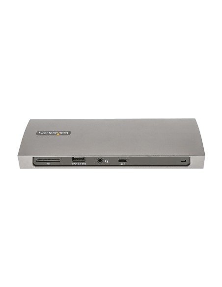 StarTech.com Dock Thunderbolt 4, Power Delivery 96W, Dual Monitor 4K 60Hz Single Monitor 8K, 3xTB4 Porte USB4, 4xUSB-A, SD,