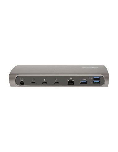 StarTech.com Dock Thunderbolt 4, Power Delivery 96W, Dual Monitor 4K 60Hz Single Monitor 8K, 3xTB4 Porte USB4, 4xUSB-A, SD,