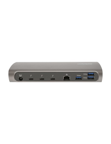 StarTech.com Dock Thunderbolt 4, Power Delivery 96W, Dual Monitor 4K 60Hz Single Monitor 8K, 3xTB4 Porte USB4, 4xUSB-A, SD,