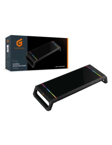 Conceptronic THORNE01B supporto da tavolo per Tv a schermo piatto Nero Scrivania