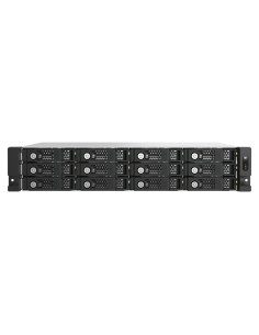 QNAP TL-R1200PES-RP contenitore di unità di archiviazione Box esterno HDD SSD Nero, Grigio 2.5 3.5" 2