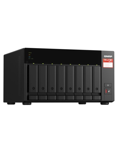 QNAP TS-873A NAS Tower Collegamento ethernet LAN Nero V1500B