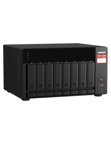 QNAP TS-873A NAS Tower Collegamento ethernet LAN Nero V1500B