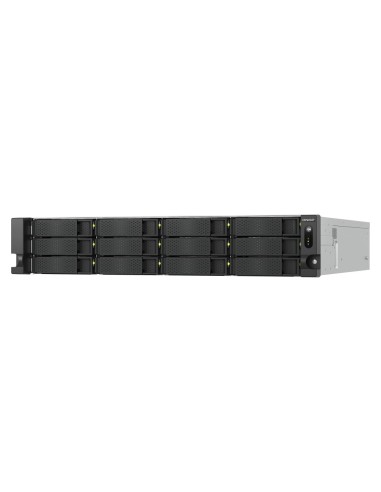 QNAP TS-H1277AXU-RP NAS Armadio (2U) Collegamento ethernet LAN Nero E-2136