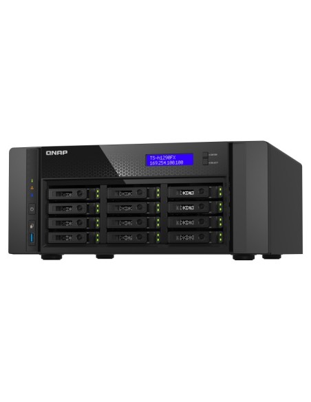 QNAP TS-h1290FX NAS Tower Collegamento ethernet LAN Nero 7302P