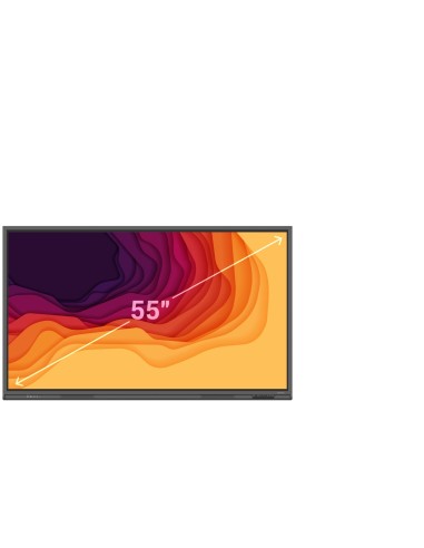 Newline Lyra lavagna interattiva 139,7 cm (55") 3840 x 2160 Pixel Touch screen Nero
