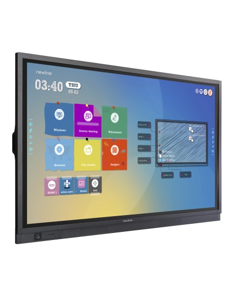 Newline TT-6519RS lavagna interattiva 165,1 cm (65") 3840 x 2160 Pixel Touch screen Nero